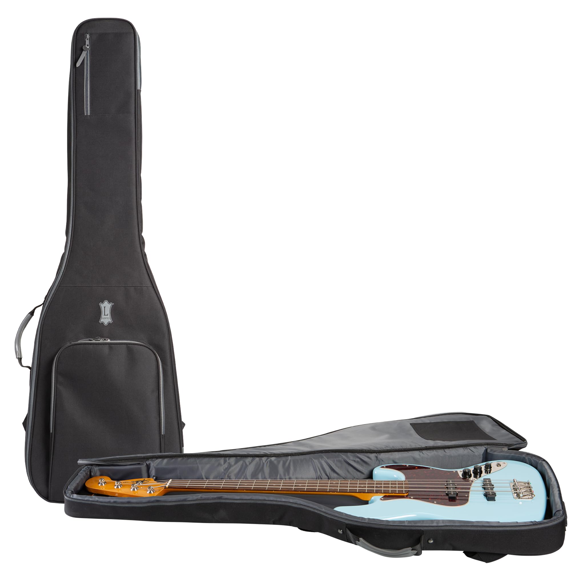 MUSICMAN ギグバッグ LEVY'S カナダ製 エレキベース Amazon.com: Levy's Leathers Bass Guitar Gig Bag (LVYBASSGB100